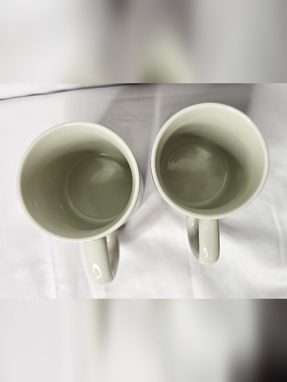Vintage Otagiri Japan Hot Air Balloon Mug Set of 2 Ceramic Coffee Cups Village⁷ - Picture 4 of 7